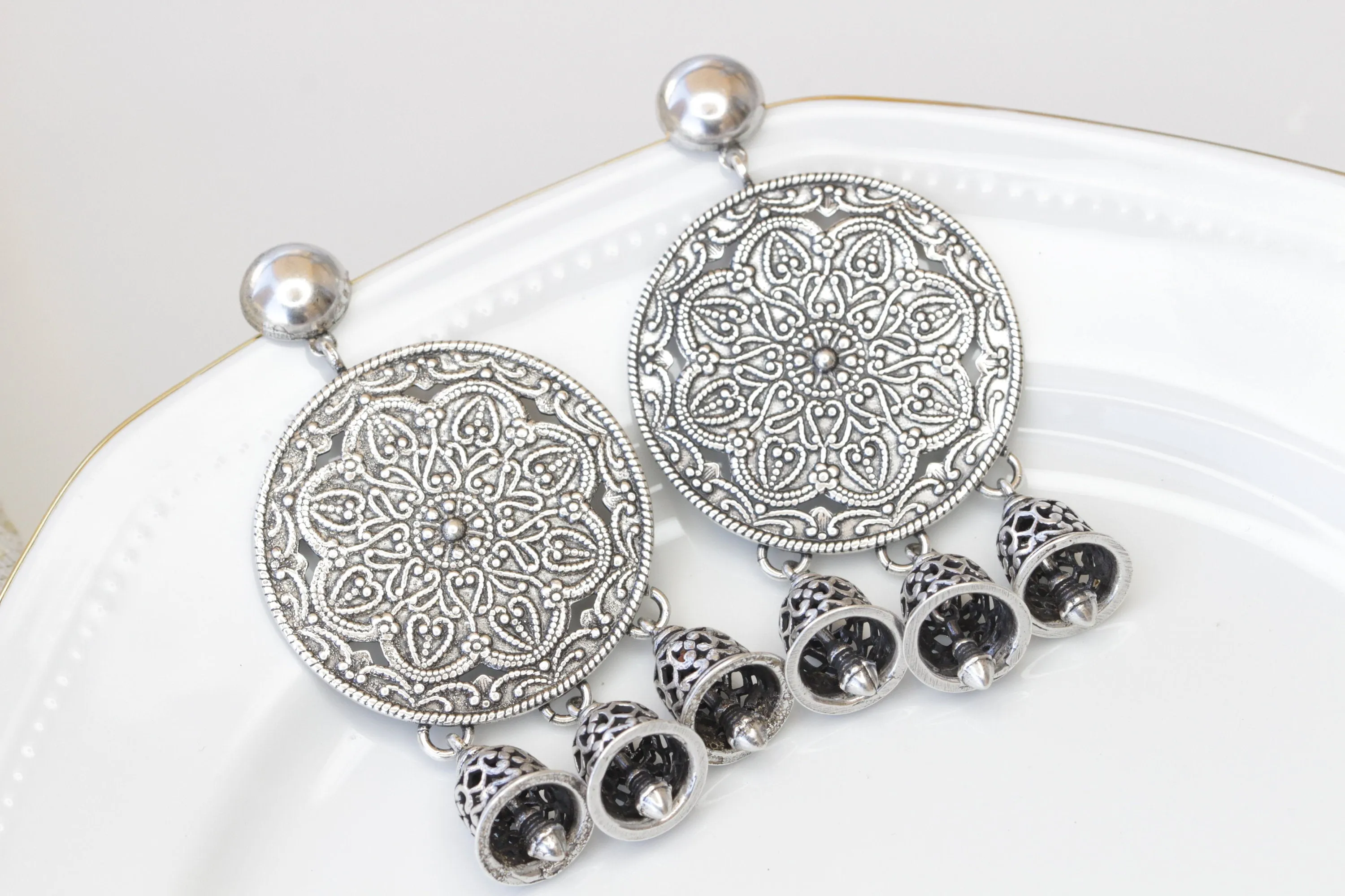 Jhumka SILVER Earrings