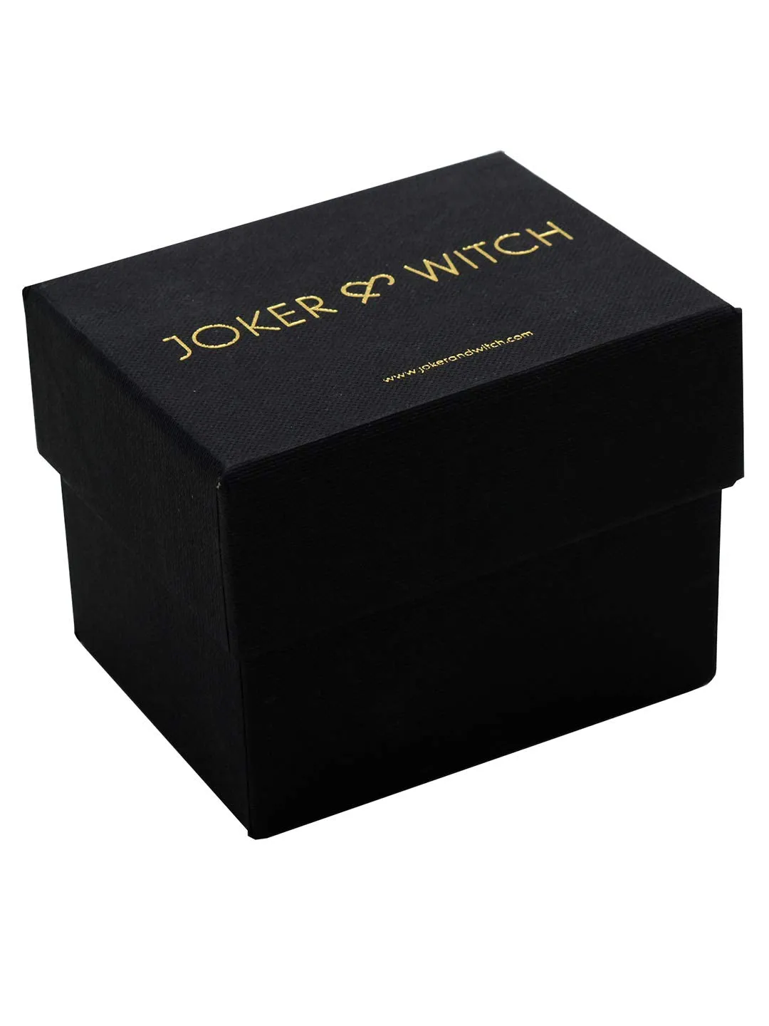 Joker & Witch Hailey Black Marble Dial Watch