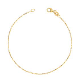 Kids Gold Cable Chain Bracelet