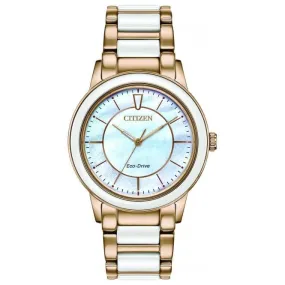 Ladies Eco-Drive Bracelet WR100 Watch EM0743-55D