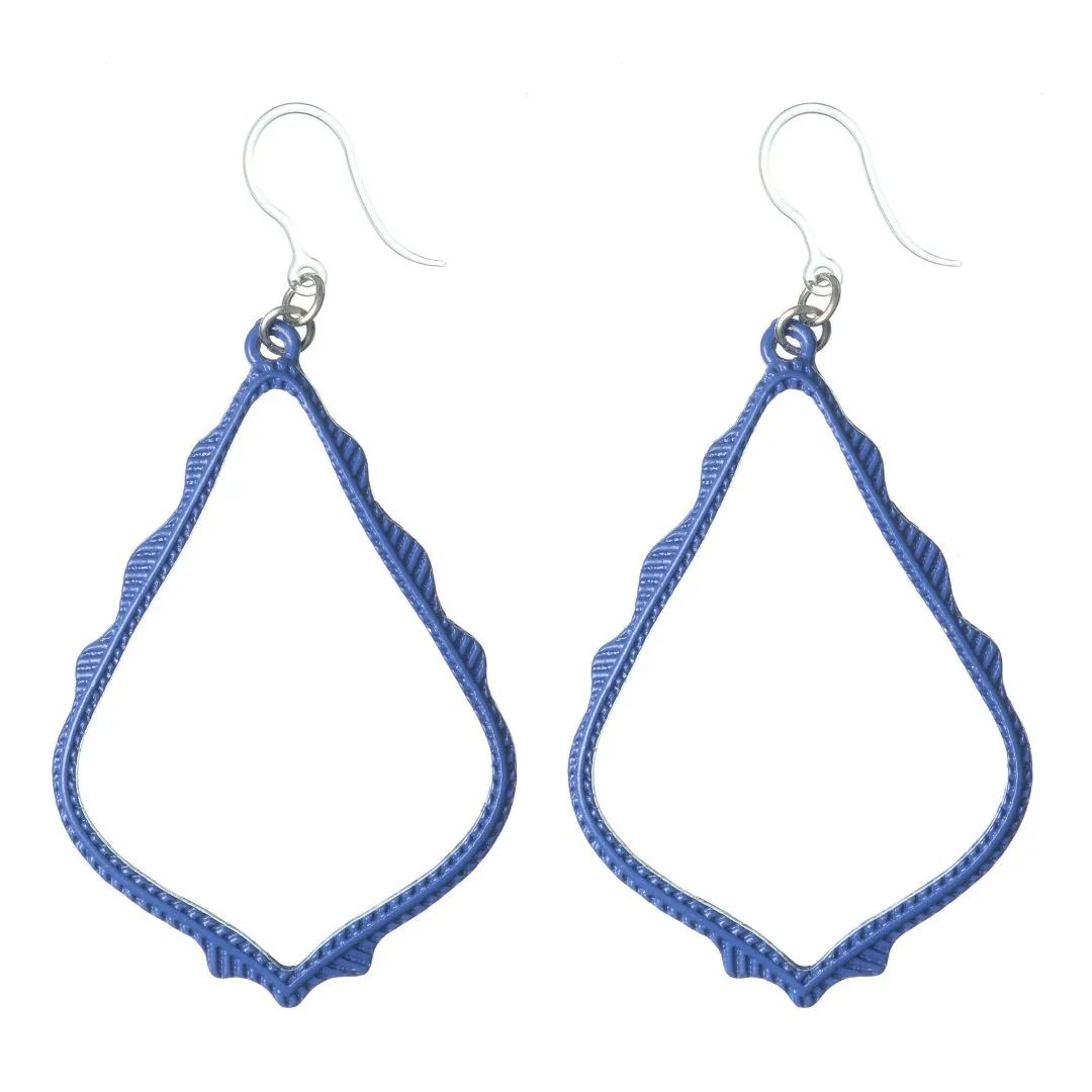 Large Chandelier Dangles Hypoallergenic Earrings for Sensitive Ears Made with Plastic Posts