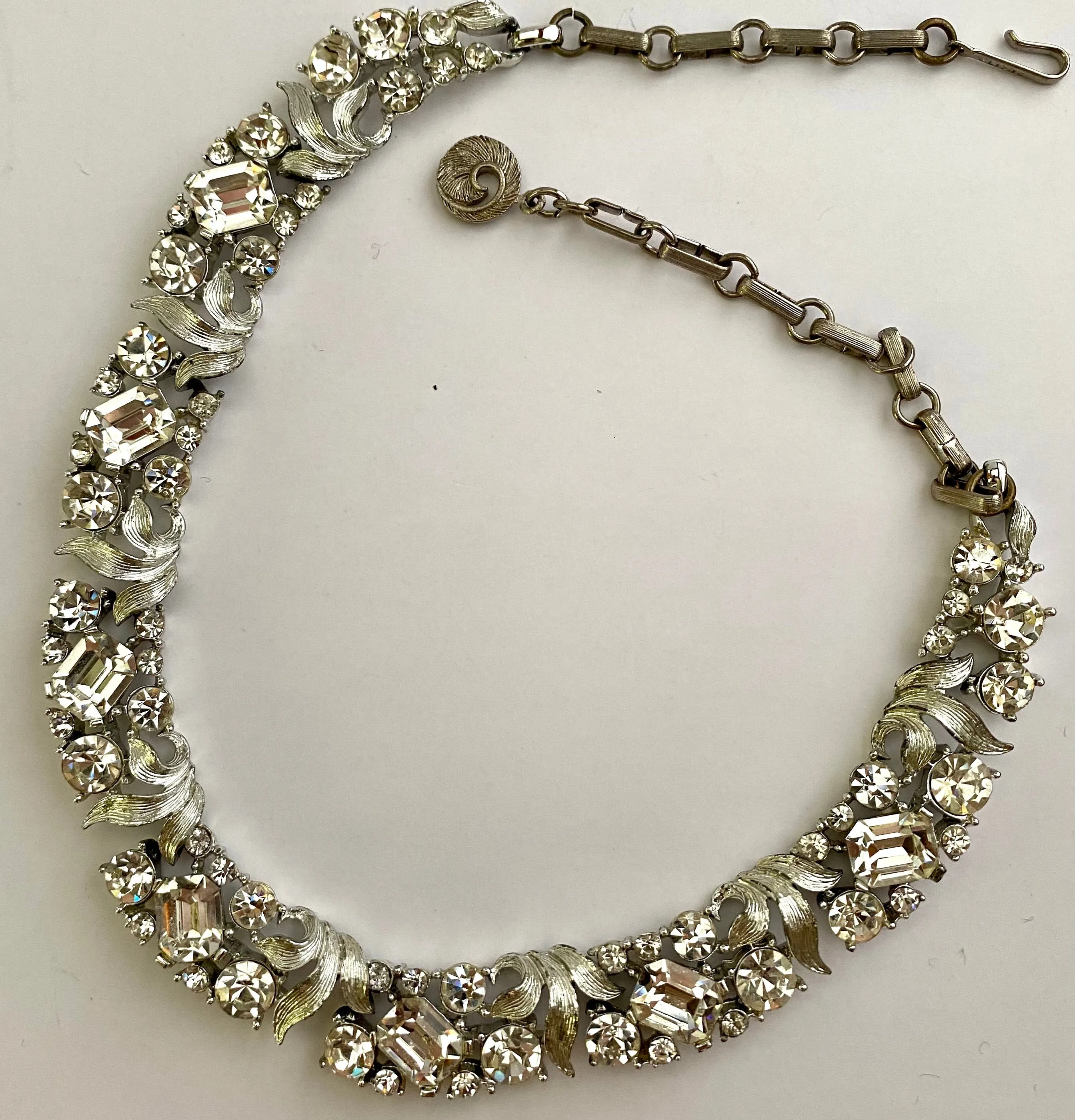 Late 50s/ Early 60s Lisner Rhinestone Demi Parure