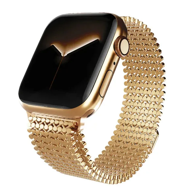 Magnetic Chain Bracelet For Apple Watch Band 49mm 44mm 40 45mm 41mm 46mm 42mm Metal Link Correa Loop For iWatch SE Ultra 2 9 10