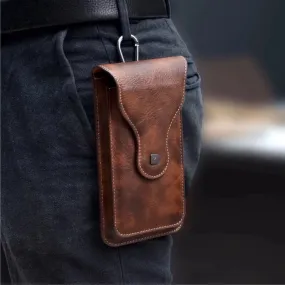 Magnetic Clip Double-layer Mobile Phone Case Belt Bag