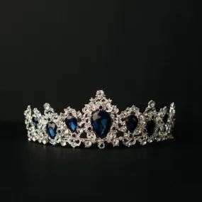 Michelle's Tiara in Blue & Silver