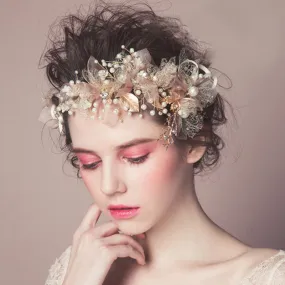 Mythical Neutral Floral Wreath