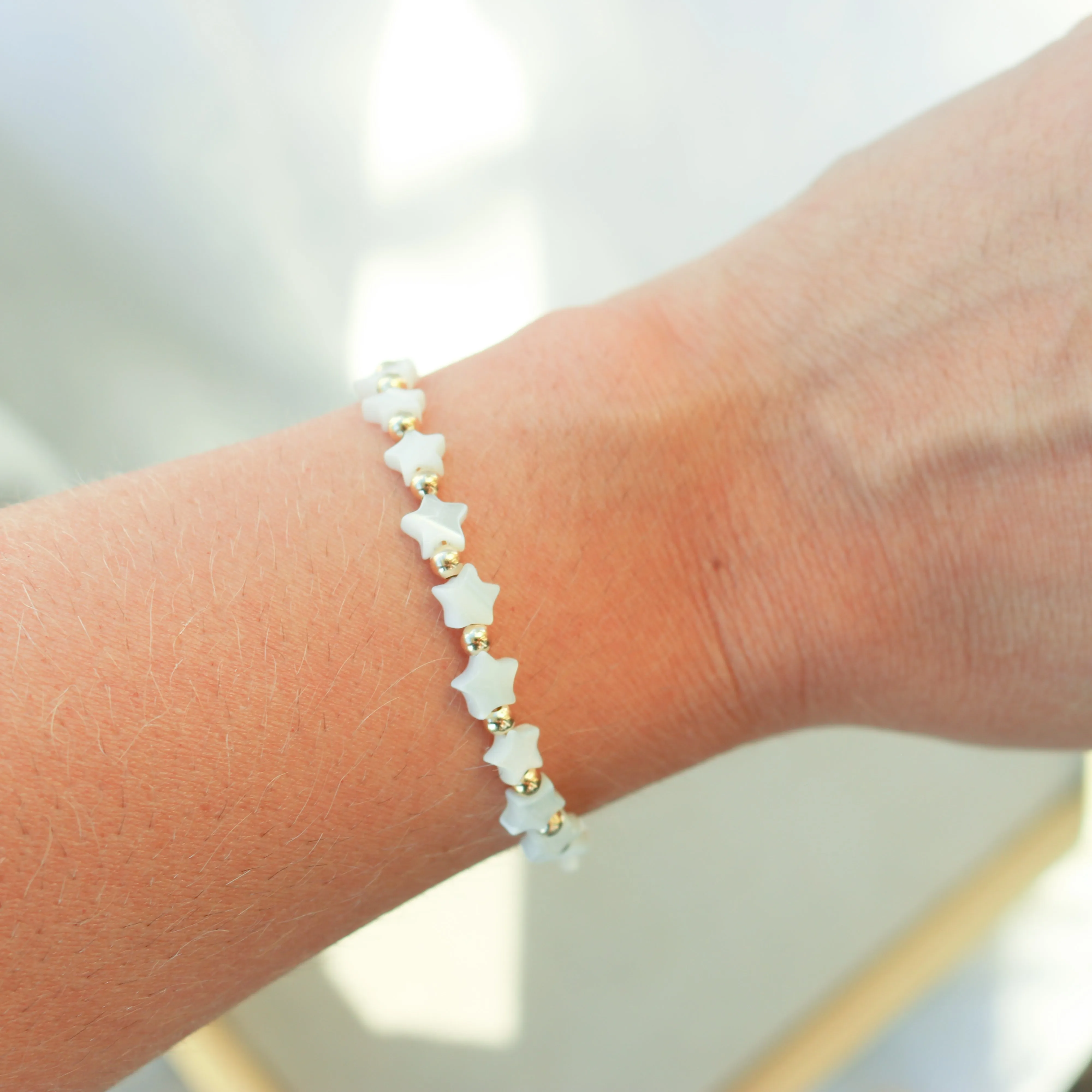 Nacre star Bracelet