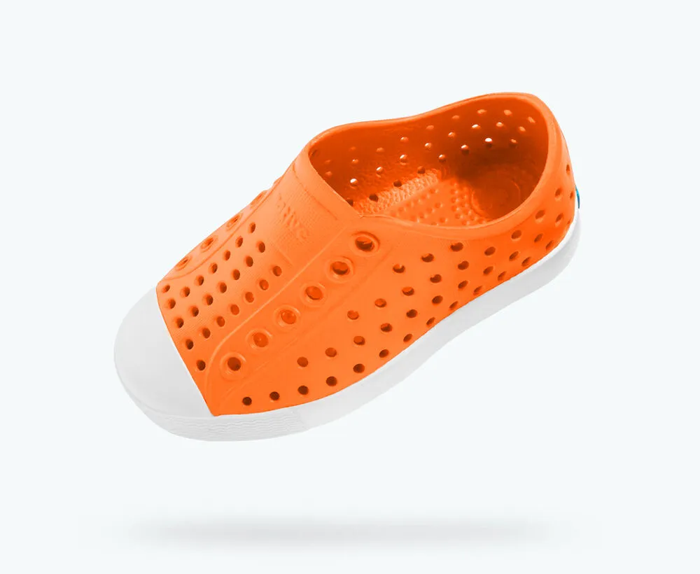 NATIVE Jefferson Child Shoes City Orange/Shell White