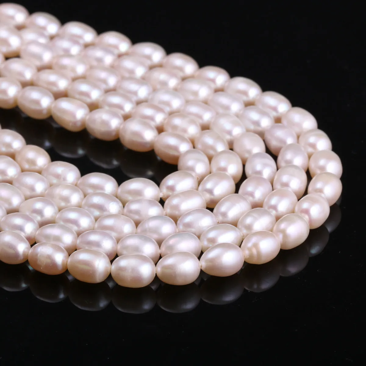 Natural Freshwater Pearl For DIY Necklace Bracelet earrings Rice Pearl