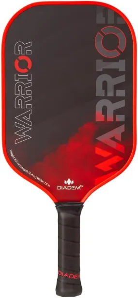 New Diadem Warrior Pickleball Paddle - Red