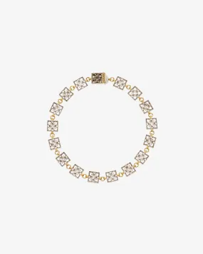 Nikolle Radi - Women's Damask Chain Bracelet - (Gold)