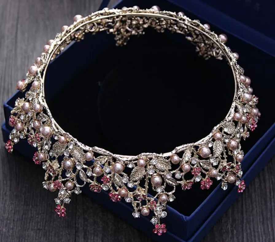 Noble Pink Princess Diadem