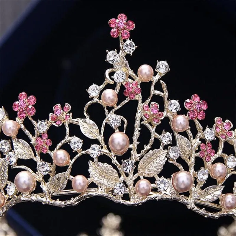 Noble Pink Princess Diadem