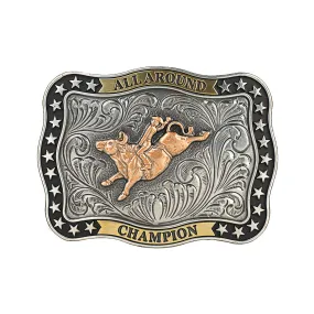 Nocona Boys Rectangle Bullrider Champion Buckle