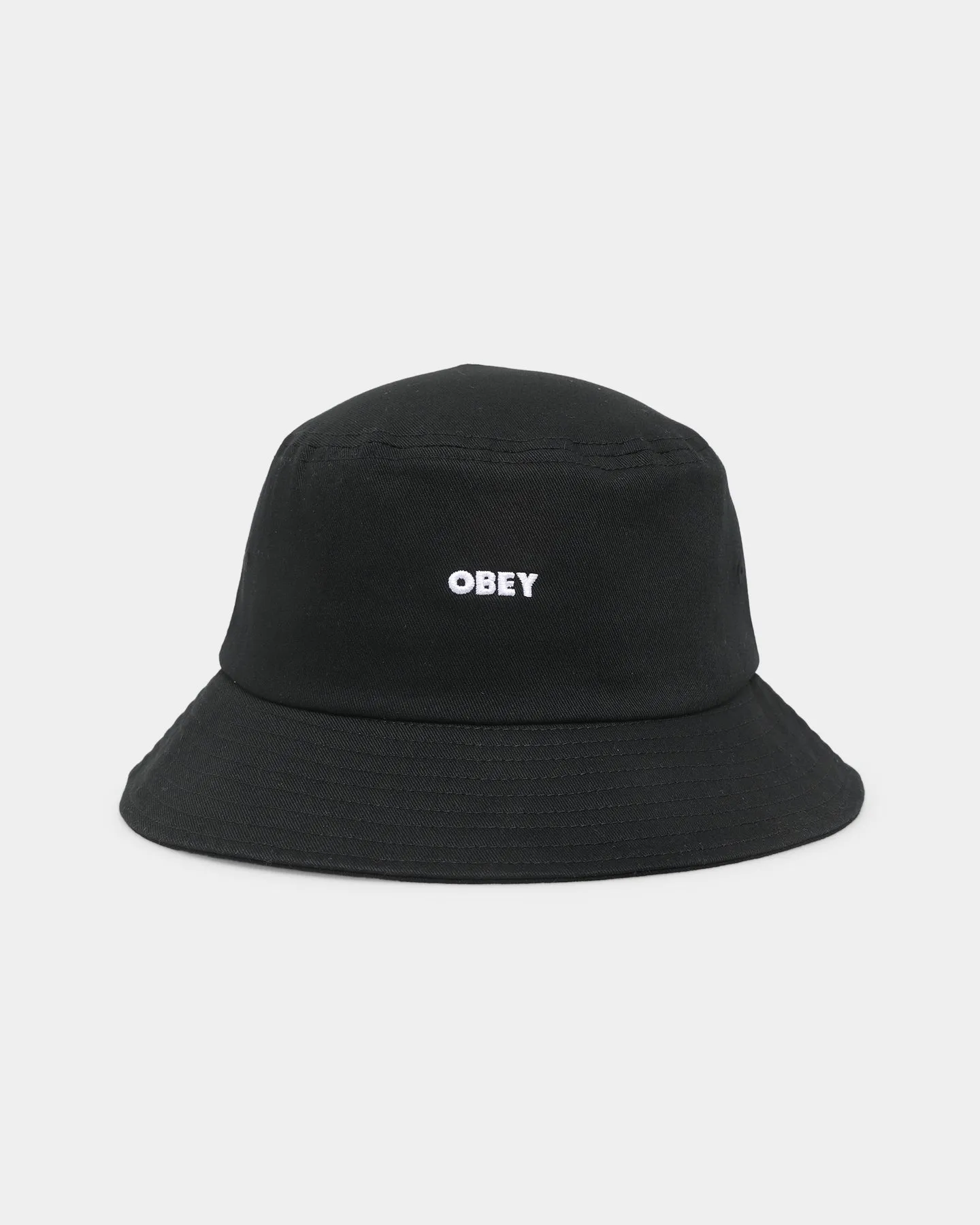 Obey Bold Twill Bucket Hat Black