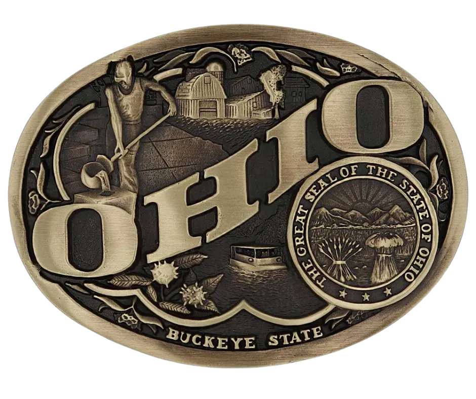 Ohio State Buckle