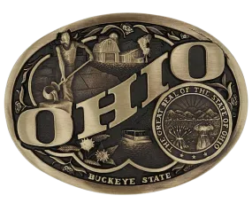 Ohio State Buckle