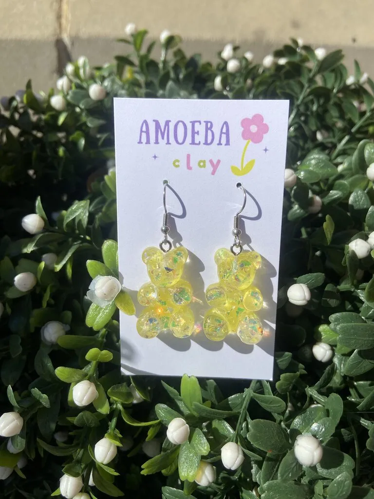 Opal Gummy Bear Earrings