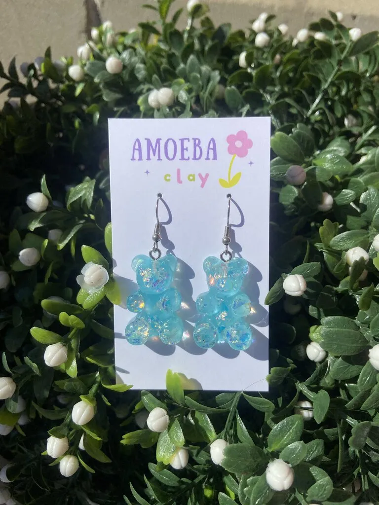 Opal Gummy Bear Earrings