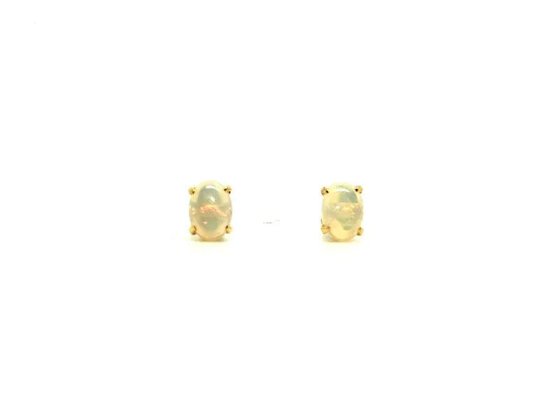 Opal Stud Oval Cut Ad No.1084 (5/7mm )