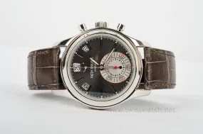 Patek Philippe Annual Calendar 5960P Chronograph Platinum | Anthracite Dial Complete Set 2008