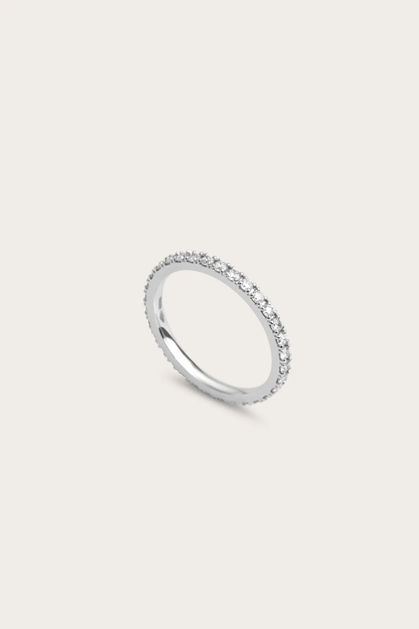 Pavé Eternity Ring Petite