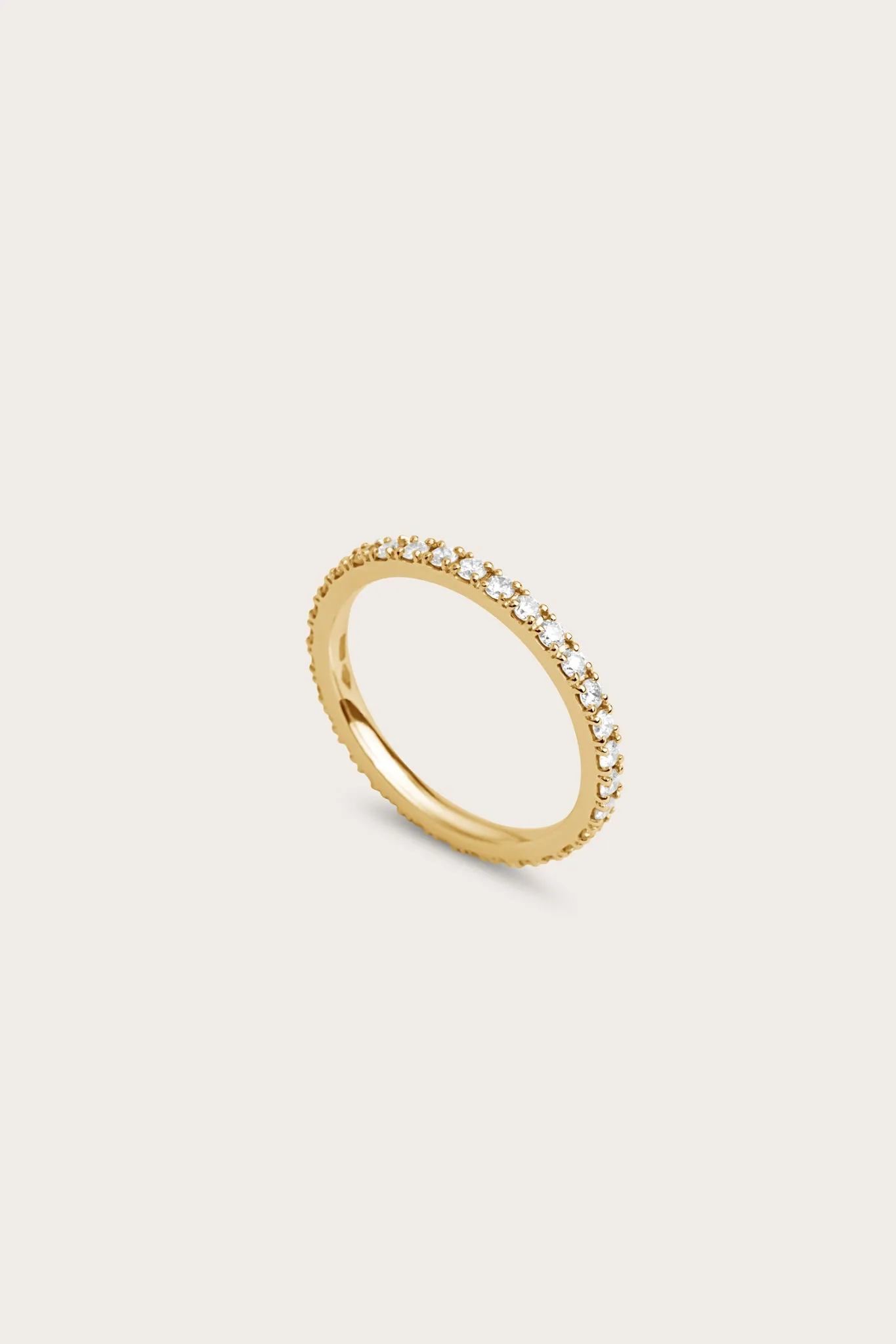 Pavé Eternity Ring Petite