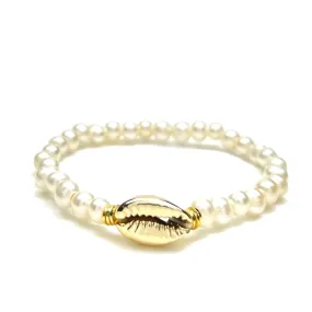 PEARL COWRIE BRACELET