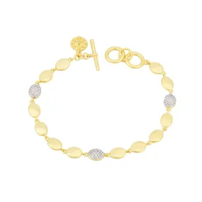 Petals in Bloom Chain Link Bracelet