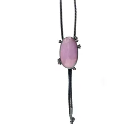 Pink Sapphire Bolo Necklace