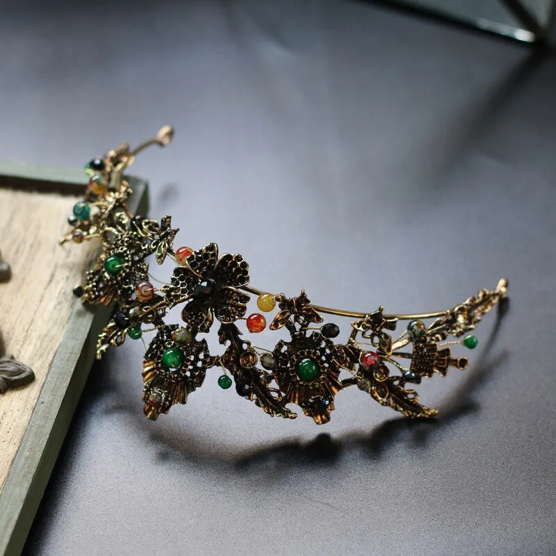 Pixie Forest Elf Vintage Tiara