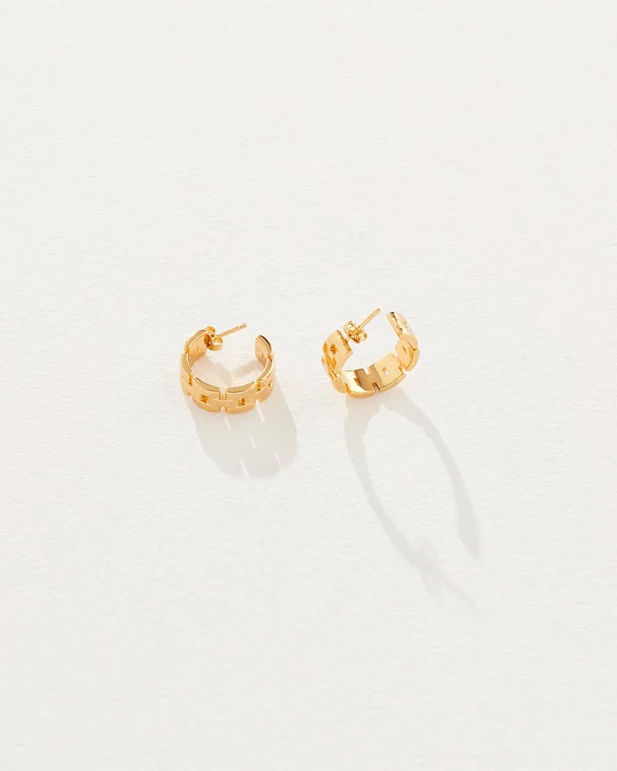 Prairie Earrings in Gold