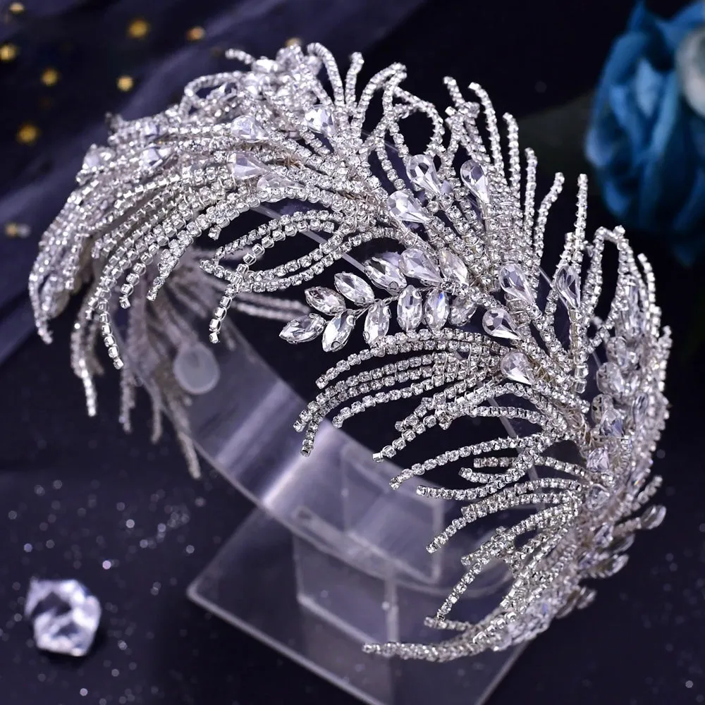 Princess Diadem: Luxury Bridal Headband