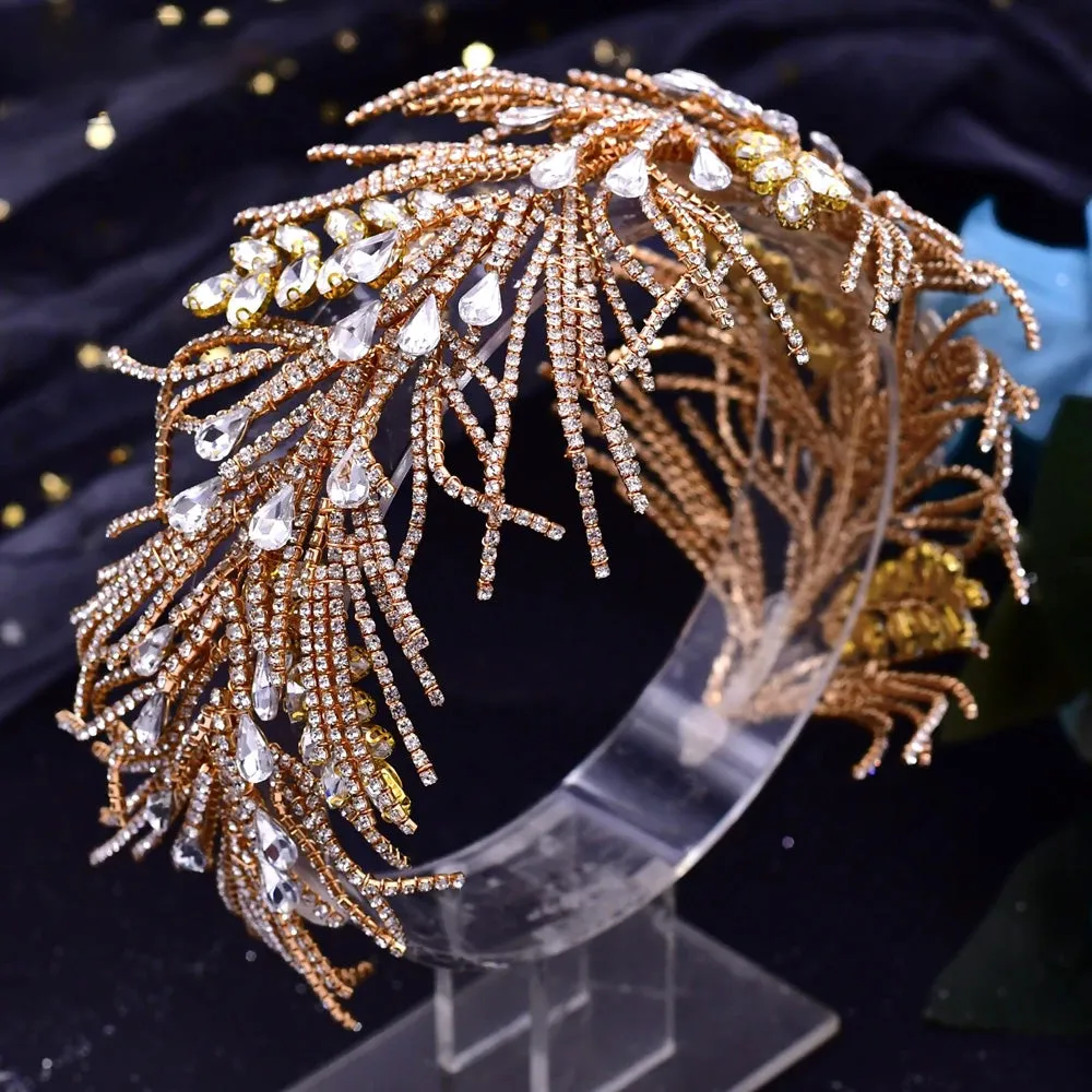 Princess Diadem: Luxury Bridal Headband