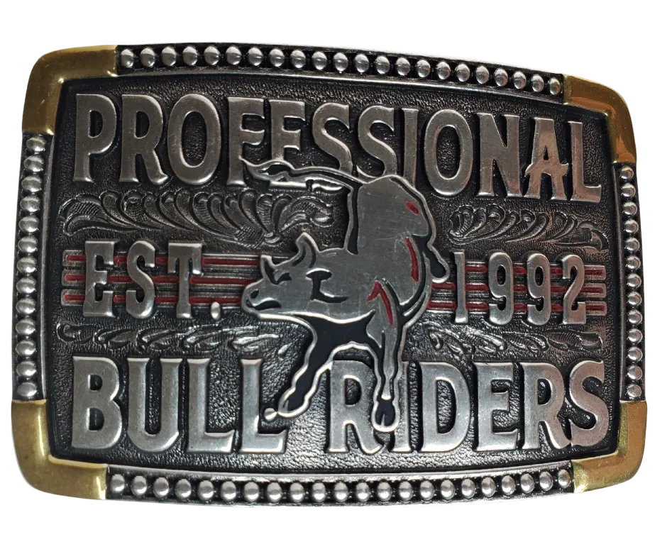 Professional Bull Riders Belt Buckle