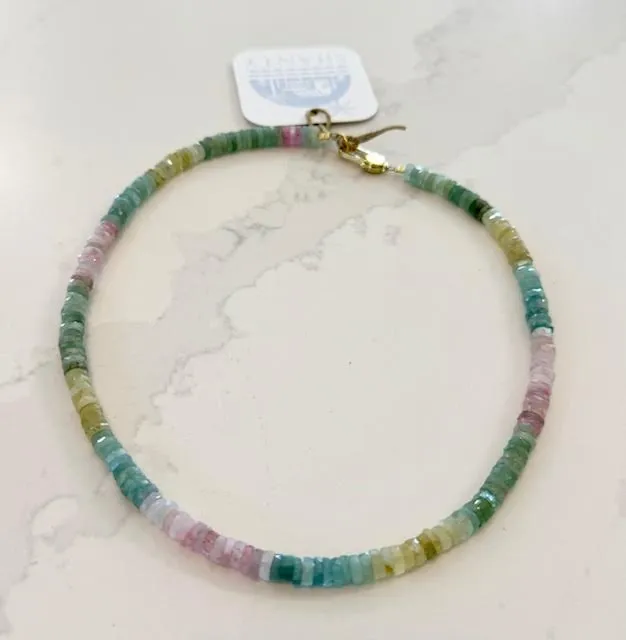 "Printemps" Aquamarine Necklace