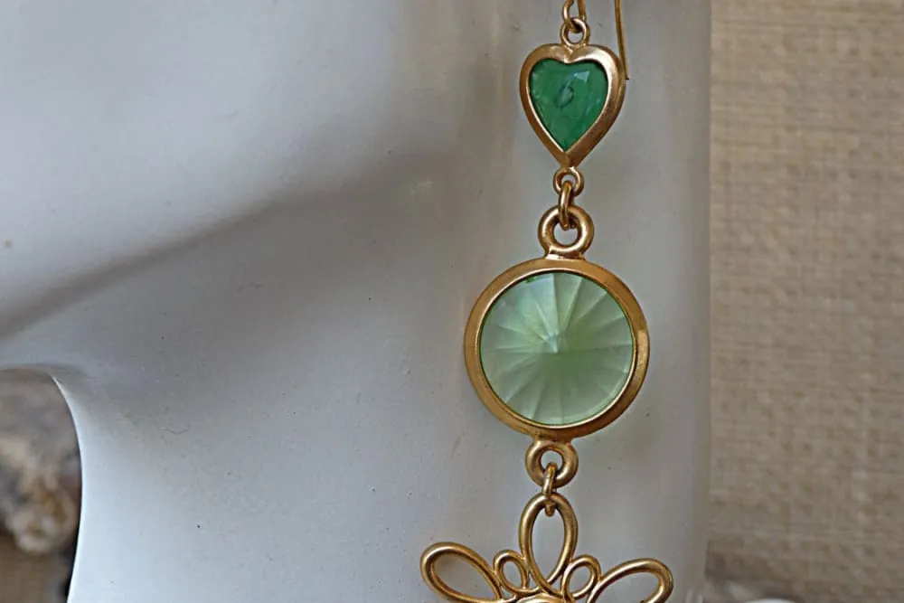 Rebeka Green earrings