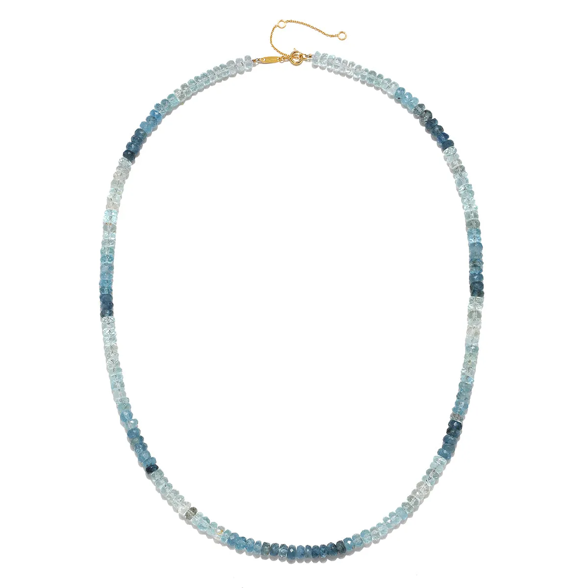 Shades of Courage 14kt Gold Aquamarine Necklace