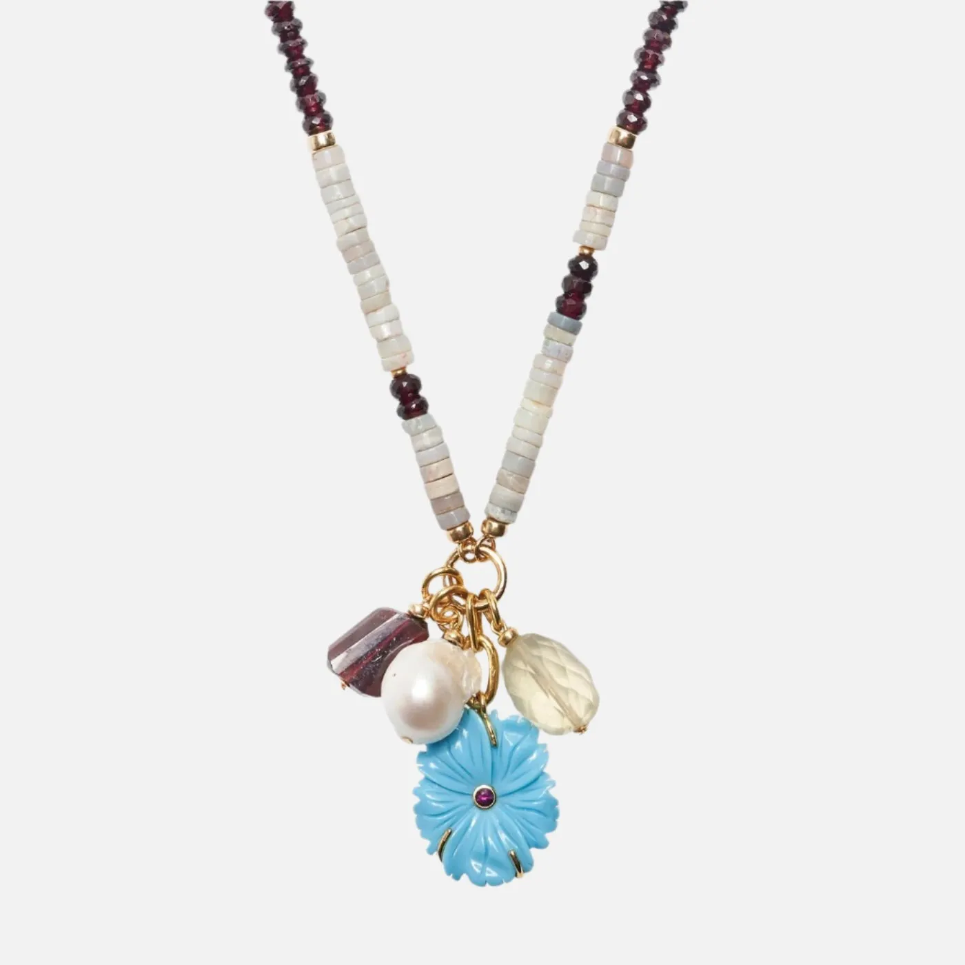 Skylark Necklace in Morning Glory