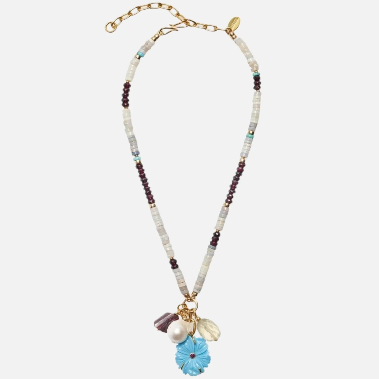 Skylark Necklace in Morning Glory