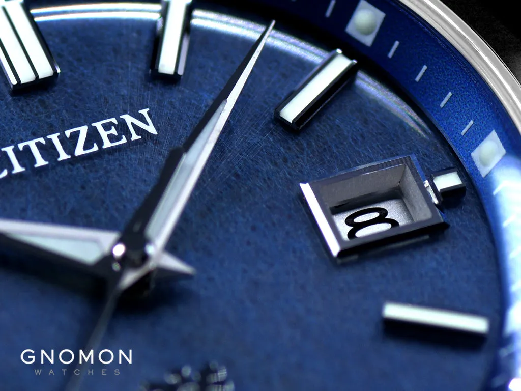 The Citizen Eco-Drive Tosa Washi Blue Ref. AQ4091-56M