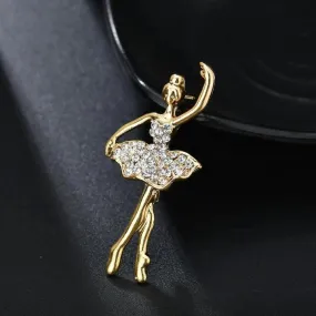 The Mina Ballerina Pin