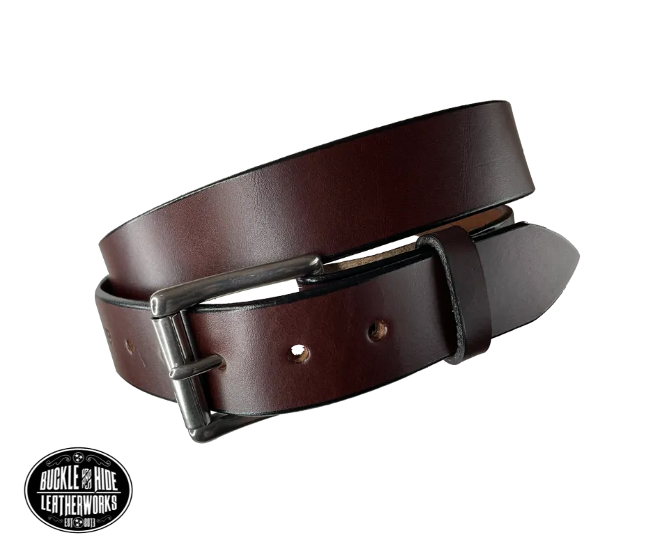 The "Winslow" Heavy Bridle Leather Belt