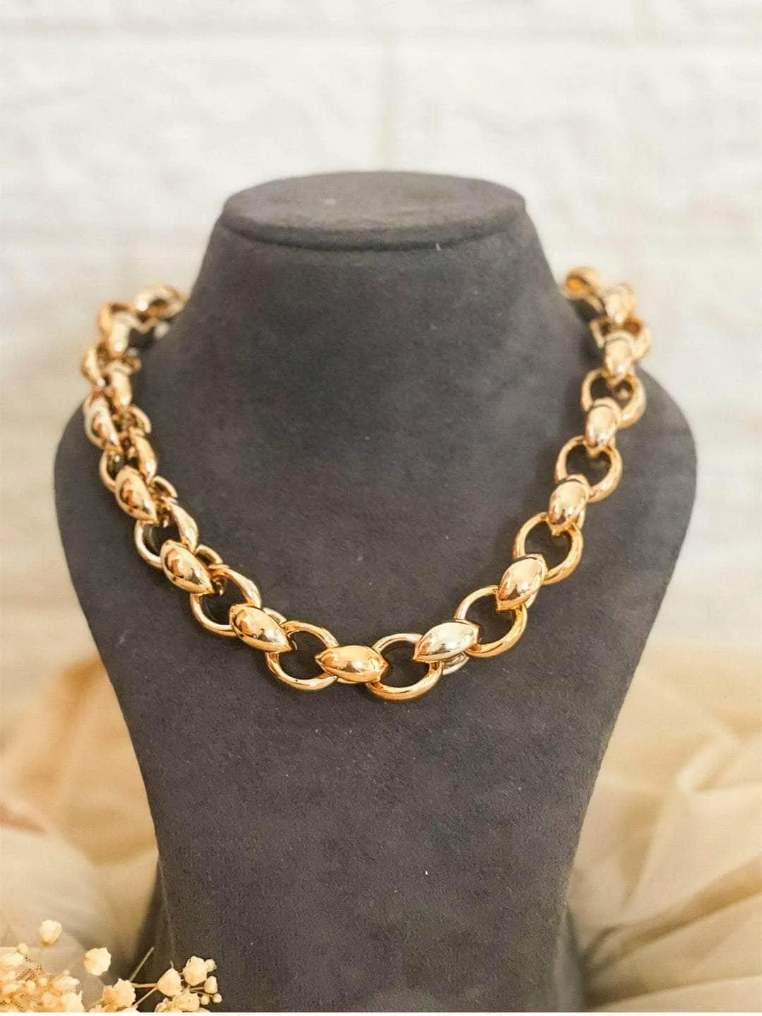 Vintage Chain Link Necklace