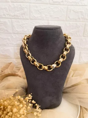 Vintage Chain Link Necklace