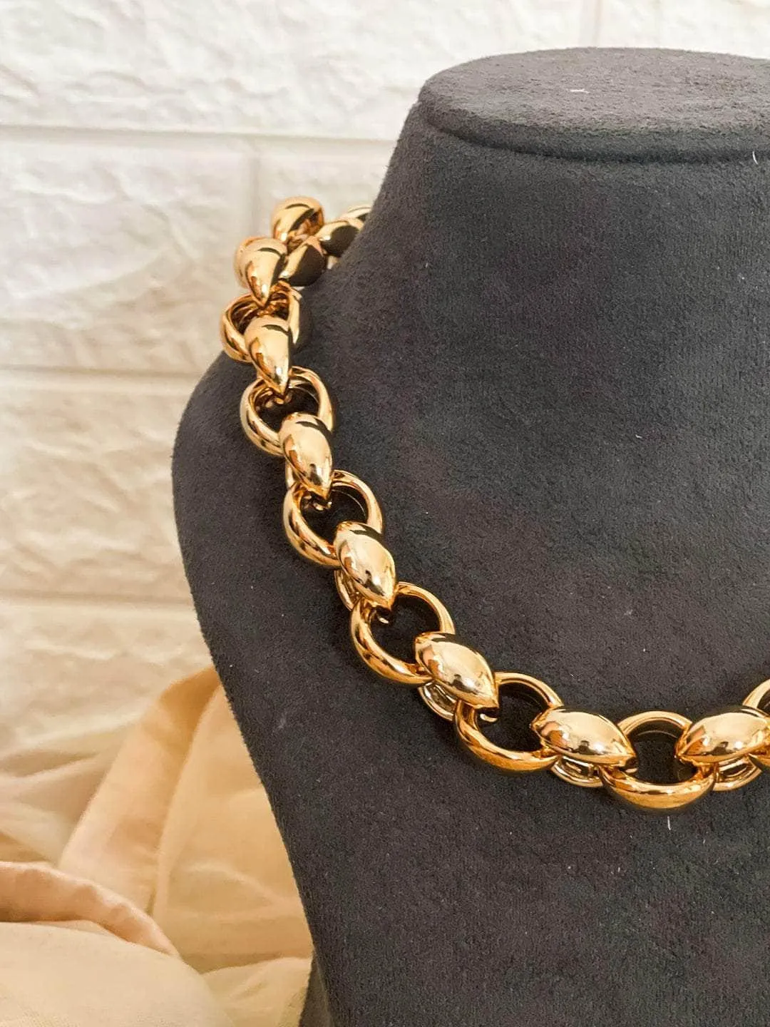 Vintage Chain Link Necklace