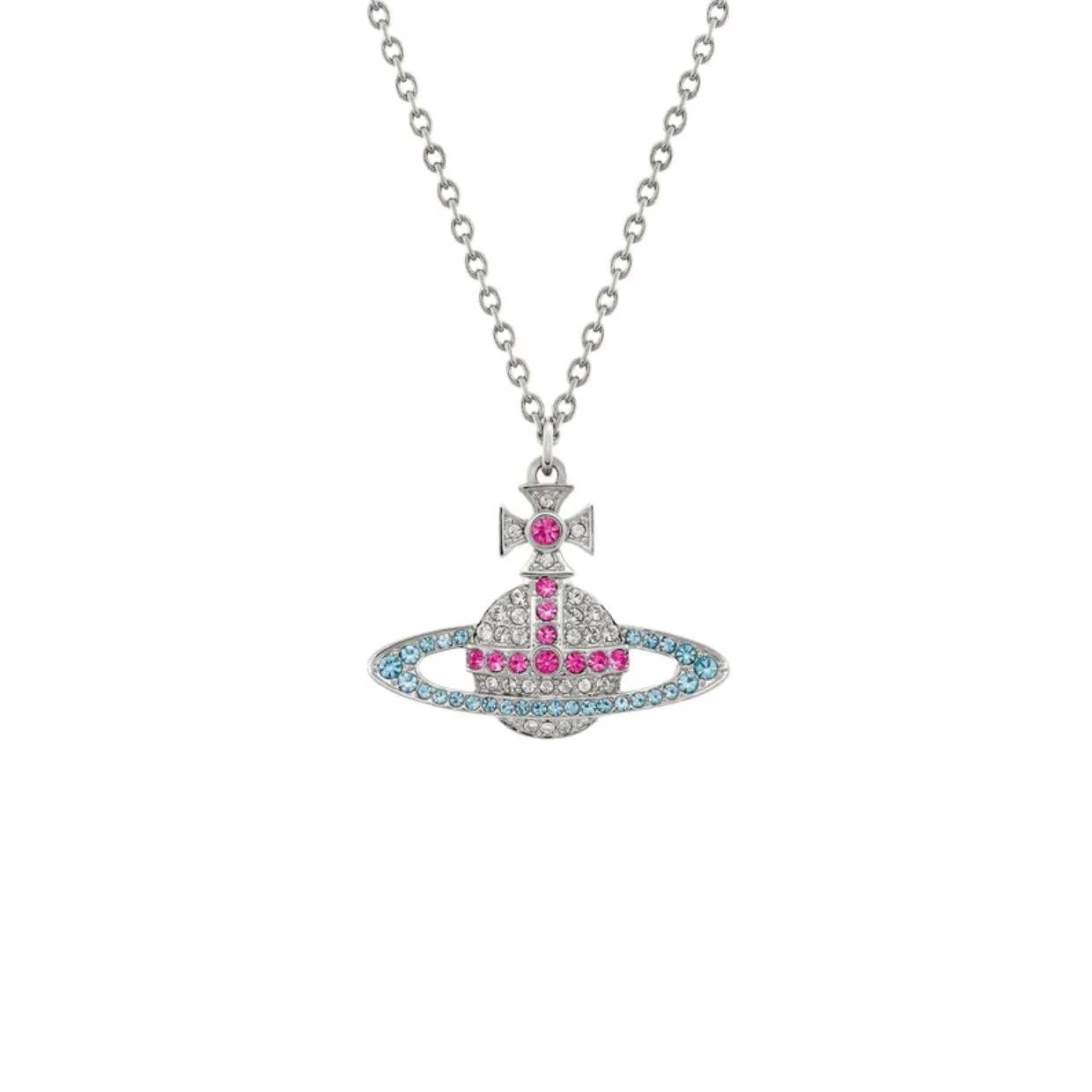 Vivienne Westwood Kika Fuchsia/Indicolite Pendent