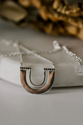 Zulu Silver U Shape Necklace EOL